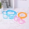 Unique Bargains Reusable Plastic Creative Eyeglasses Straws for Fun Parties 8 Pcs - 4 of 4