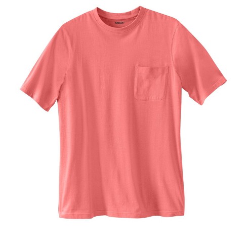 Uniqlo Men's SUPIMA Cotton Sz XL Crewneck Short Sleeve Coral Pink T-Shirt