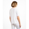 Women's Mercerized cotton tee - BYLYSE - 2 of 2
