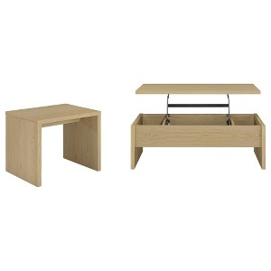 Coaster,Canoga 2-piece Lift Top Cocktail Coffee Table Set - 1 of 4
