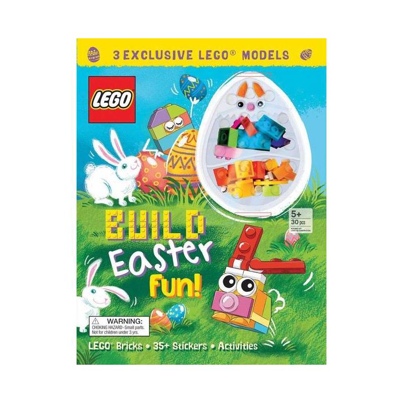 Lego Iconic: Build Easter Fun - (Activity Book with Minifigure) by  Ameet Publishing (Mixed Media Product), 1 of 2