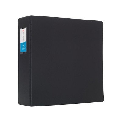 Staples Standard 3" 3-Ring Non-View Binder Black (26423-CC) 55374/26423