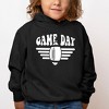 The Juniper Shop Football Game Day Stripes Toddler Graphic Hoodie - 2 of 3