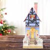 Cody Foster 14.5 Inch Bluejay Manor Putz Village Light Up Retro Village Buildings - 2 of 4