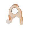 Unique Bargains Decorative Magnets Magnetic Fridge Irregular Shape Dog Butt Synthetic Resin 1Pc - 3 of 3