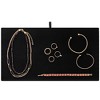 Juvale 6 Pack Velvet Jewelry Display Tray for Selling and Displaying Necklaces, Earrings, Jewels, Bracelets, Anklets, Rings, Gemstones, Chains, 14 in - 4 of 4