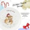 Royal Worcester Wrendale Designs Cookies For Santa 8 Inch Plate (Hamster) - 3 of 4