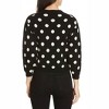 Women's Brettina B Polka Dot Wool Crew Neck Sweater - Joie - 3 of 4