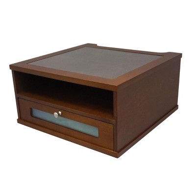 VICTOR® Monitor Riser with Drawer - Natural : Target