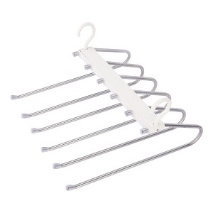 REGALWOVEN Non-Slip Stainless Steel Space Saving Clothes Hangers 2 Pcs - 1 of 4