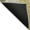 Gold Beige And Wheat Abstract Washable Indoor Outdoor Area Rug - 4 of 4