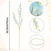 REGALWOVEN Home Wedding Party DIY Artificial Dancing Lady Orchids 36.2" 10 Pcs - 4 of 4