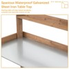 Generic Folding Potting Bench Table,Outdoor Potting Bench Garden Wooden Potting Table - 4 of 4