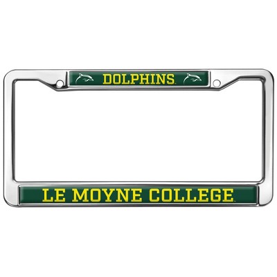 Le Moyne College Mascot Full Size Standard License Plate Metal Frame