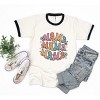 Simply Sage Market Women's Retro Mama Stacked Short Sleeve Ringer Tee - 3 of 3