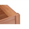 YONWAY Raised Garden Bed, Elevated Wooden Planter Box for Outdoor Plants Flowers Fruits Vegetable Herb Growing - 4 of 4
