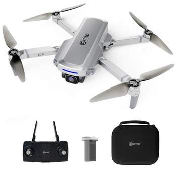 Contixo F28 Foldable GPS Drone - 2K FHD Camera with GPS Control and Selfie Mode - Follow Me, Way Point, & Orbit Mode -With Carrying Case
