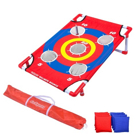 Gosports Bullseye Bounce Cornhole Toss Game - 10pc : Target