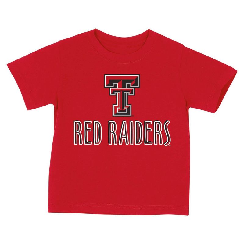 NCAA Texas Tech Red Raiders Toddler Boys&#39; T-Shirt, 2 of 4