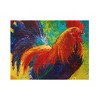 Trademark Fine Art -Marion Rose 'Hot Shot Rooster' Wood Slat Art - 2 of 4