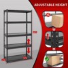 Atlas Shelving 5-Tier 30"x12"x60" 2000lbs Steel Boltless Shelving with Laminate Deck Dark Gray - 4 of 4