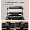 Dexnor for Apple Watch Series 9/8/7 [45mm] Band with Case, Series SE2/SE/6/5/4 [44mm] Band, [Built-in 2 Sets Tempered Glass Screen Protector] - 3 of 3