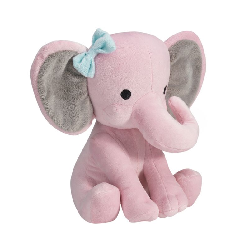 Bedtime Originals Twinkle Toes Elephant Plush - Pink, 2 of 5