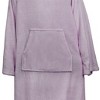 PAVILIA Wearable Blanket with Sleeves and Foot Pockets, Fleece Warm Snuggle Pocket Sleeved Throw for Women Men Adults - 4 of 4