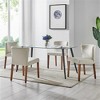 New Pacific Direct Albie KD Fabric Dining Side Chair, (Set of 2) - 2 of 4