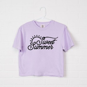 Simply Sage Market Women's Sweet Summer Short Sleeve Relaxed Fit Cropped Tee - 1 of 4