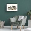 Trademark Fine Art - Elizabeth Gould  Waterbird Pairing III Canvas Art - 3 of 4