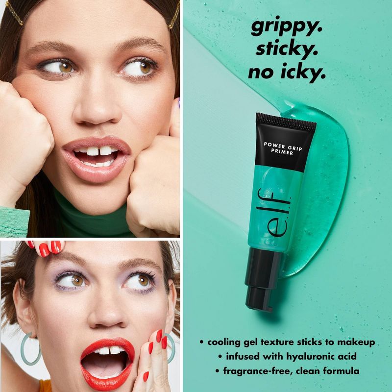 e.l.f. Makeup Power Grip Face Primer - 0.811 fl oz, 4 of 8