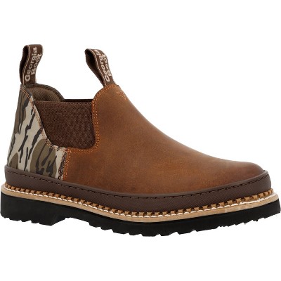 Men's Georgia Boot Mossy Oak Bottomlands Romeo Work Shoe