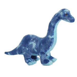 Aurora Large Brachiosaurus Dinos & Dragons Ferocious Stuffed Animal Blue 16" - 1 of 4