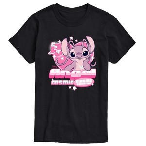 Men's - Lilo and Stitch - Y2K Angel Short Sleeve Graphic T-Shirt - 1 of 4