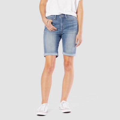 levi's bermuda jean shorts