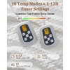 TackView Wireless Heated Blanket,LCD Controller, 6 Heat Settings , Auto Off, UL&ETL Certified - 3 of 4