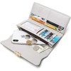 Clotth Wallet for Women - with Zipper Coin Pocket Large Capacity RFID Blocking Trifold Wallet for Everyday Use, Travel & Business - 3 of 4