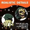 Joyfy Halloween Outdoor Decoration Light-Up Climbing Zombie Groundbreaker with Creepy Sound for Outdoor Lawn, Yard,Patio,Graveyard Decor - 3 of 4