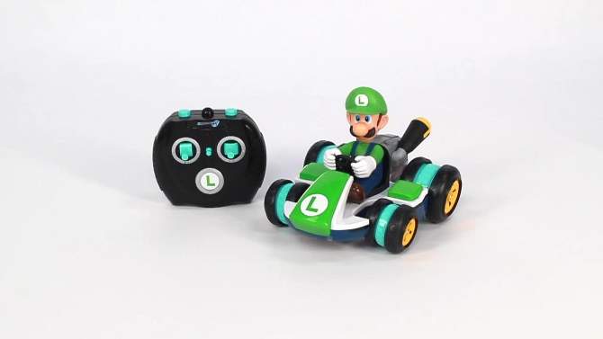 Nintendo Mini RC Luigi Racer, 2 of 14, play video