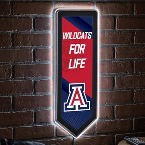 LED Wall Decor, Pennant, University of Arizona - 1 of 4