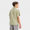 Boys' Short Sleeve Washed Button-Down Shirt - art class™ - image 2 of 3