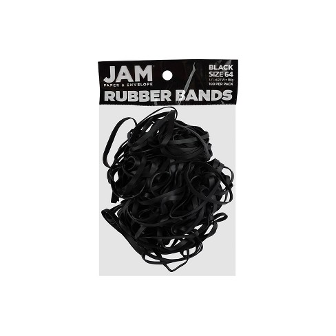 JAM Paper Colored Rubber Bands #64 100/Pack (33364RBBL)
