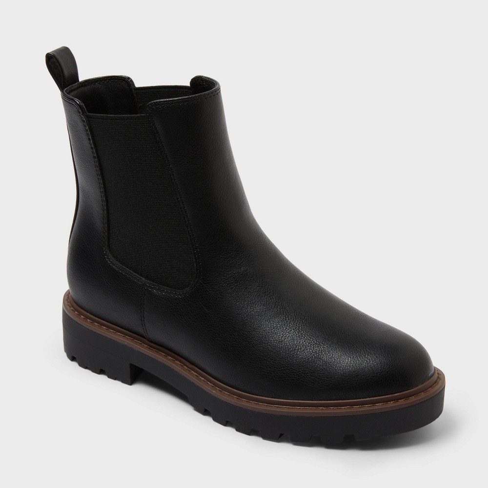 Women's Mattison Ankle Boots - Universal Thread™ Black 9