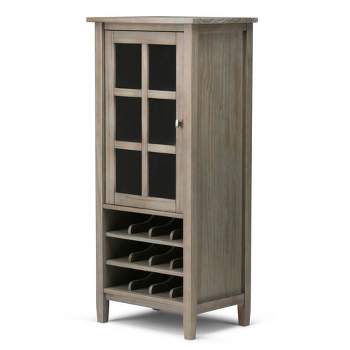 22" Norfolk Solid Wood High Storage Wine Rack - Wyndenhall