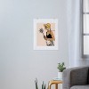 Deny Designs Alilscribble Flower Girl Art Print - 3 of 4