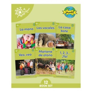 Phonic Books Dandelion Mundo Spanish Decodables Set 1 (12 Books) Latam Spanish - (Phonic Books Beginner Decodable) (Mixed Media Product) - 1 of 1