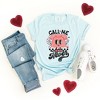Simply Sage Market Women's Call Me Never Phone Short Sleeve Graphic Tee - 3 of 3
