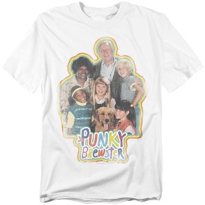 Punky Brewster Pb Distressed Adult T-Shirt - 1 of 4