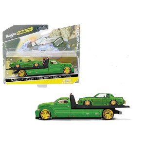 Maisto Flatbed w/1987 Buick Regal T-Type Lowriders Design Elite Transport - 1 of 2
